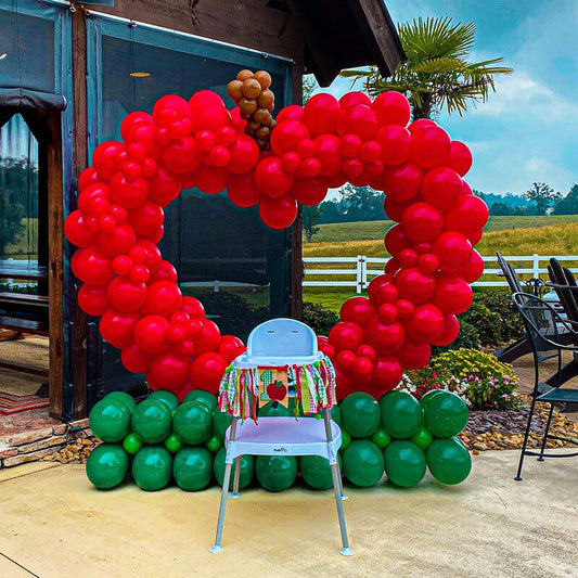 Party & Hoop Balloon Heart Shape Loop Flower Arch Photo Booth Backdrop Stand Heart Backdrop-ubackdrop