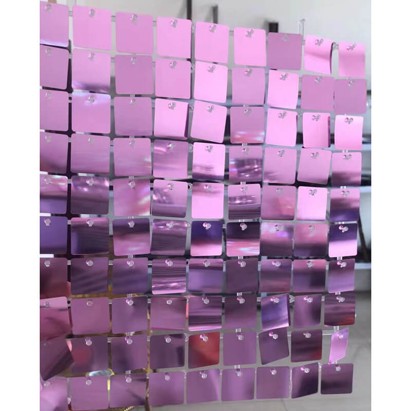 Pink Purple Shimmer Wall Panels ¨C Easy Setup Wedding/Event/Theme Party Decorations-ubackdrop